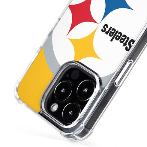NFL Pittsburgh Steelers Large Logo iPhone 16 Pro MagSafe Case